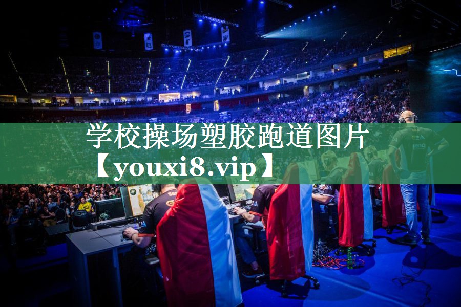 学校操场塑胶跑道图片